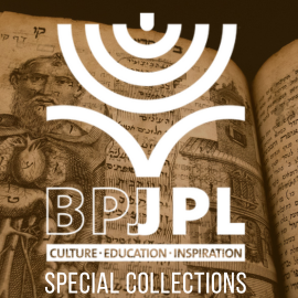 Jewish Public Library Special Collections