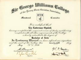 College Certificate