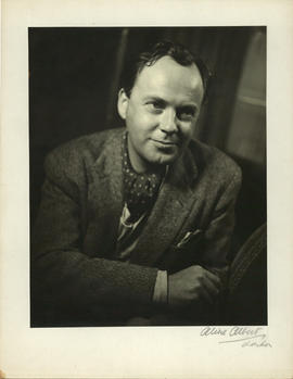 Portrait of Derek Farr, British actor