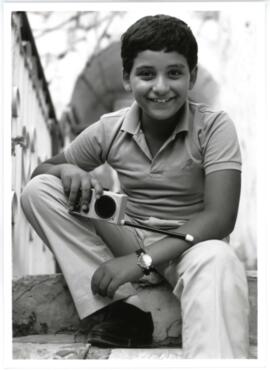 Portrait of Yacoub for Children of Jerusalem series