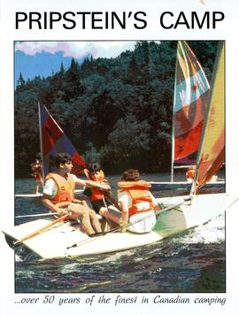 Cover of Pripstein's camp brochure/magazine