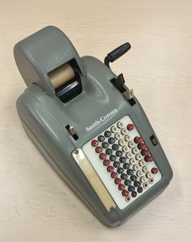 Smith-Corona adding machine