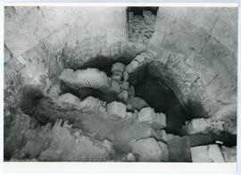 View of the Hypocaustum of the Caldarium during excavation