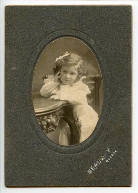 Portrait of Young Girl in Quebec
