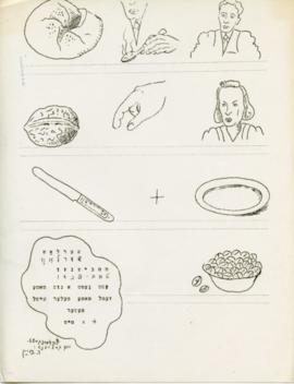 Language skills worksheet featuring food preparation