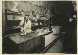Moishe Cohen in Jewish butcher shop on St. Laurent