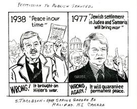 Chamberlain and Carter political cartoon (copy)