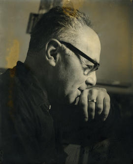 Portrait of an unidentified man